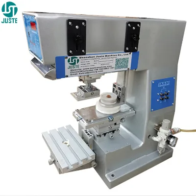 Closed Ink Cup Desktop Pad Printing Machine Mini 1 Single Color Table Top Tampo Printers Portable Pads Printer for Pencil