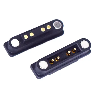 CZX Laptop Magnetic Connector Base Concave-convex 4-pin bar Magnetic Charging Head square Design Factory
