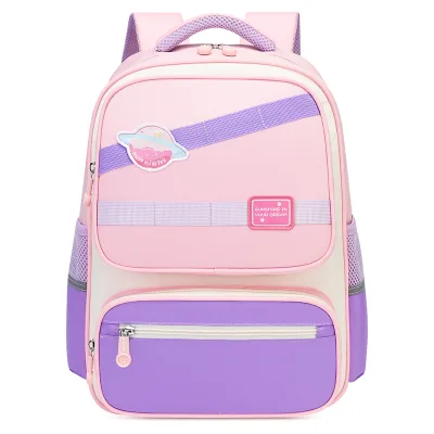Binnes School Bookbag Durable Cute Multi Compartment Primary 1-6 Grade Backpack for Boys Girls