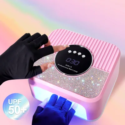 288W Nail Lamp 4 Timer 45 Beads Automatic Sensor Nail Cure Lamps Dryer Uv Led Lamp