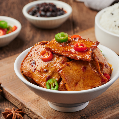 2024 Hot Selling Quick Heat Fast Food Factory Chinese Food Tofu Frozen Food for Home Kitchen Cooking