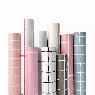 10m Lattice Wallpaper Self-adhesive Ins Waterproof Moisture-proof Wall Wallpaper Bedroom Warm Student Dormitory Stickers