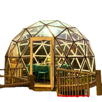 High Quality Outdoor Events and Elegant Parties Surveying Glamping Party Wedding bar Restaurant Transparent Tent