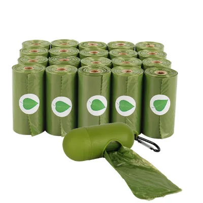 Large Biodegradable Plastic Dog Stool Bag Disposable Poop Picking Bags for Cats Leak-Proof Biodegradable Waste Bag