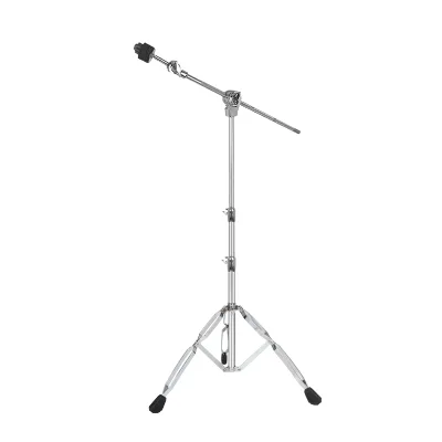 G410 HEBIKUO Factory Wholesale Professional Custom Logo Adjustable Galvanized Alloy Cymbal Stand for Drums Instruments