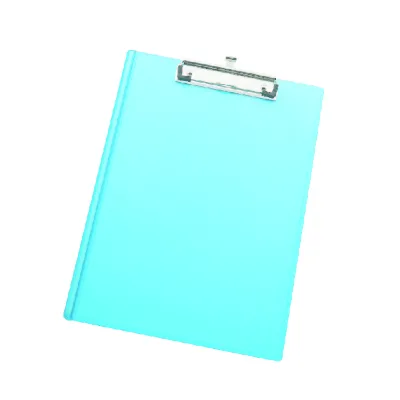 Convenient to Carry Eco-friendly the Metal Clip A4 Size Plastic Clipboard