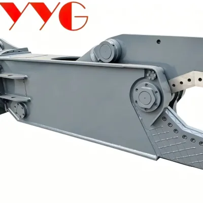 YYG 6TON+ Excavator-Compatible Hydraulic Rotating Eagle Shear with Gear & Motor for Scrap Steel Processing