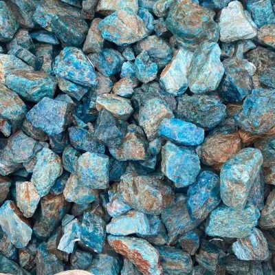 Wholesale Natural Ore Healing Stone Blue Phosphorus Ash Crystal Raw Stone