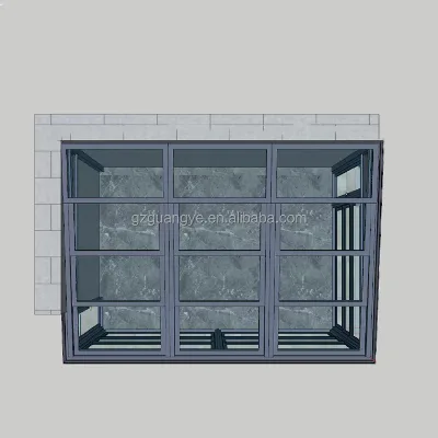 Custom Patio Balcony Sunrooms Glass Houses Smart Aluminium Glass Roof Sunroom