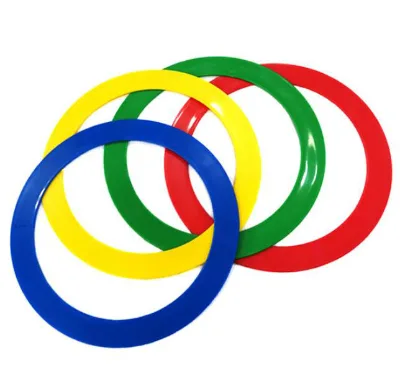 PP Juggling Rings 24cm Diameter Outdoor Circus Kids Toys
