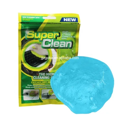 Removable Glue Gel 80g Keyboard Super Cleaning Gel with Resealable Aluminum Film Packing