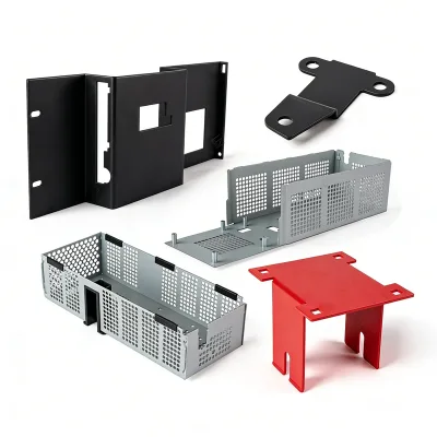 Custom Aluminum Enclosure Robot Housing Ultra High Precision Sheet Metal Folding Manufacturing Services
