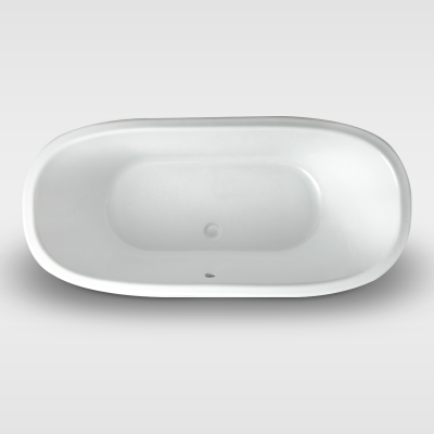 Clear White Walk in Acrylic 120cm Bath Tub with Shower
