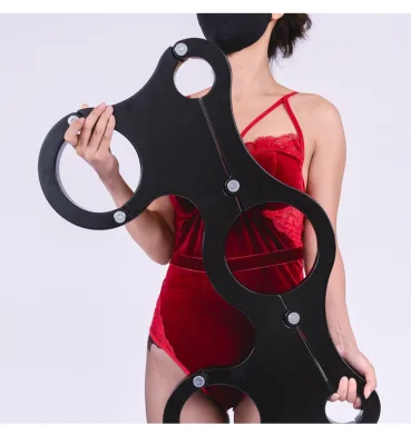SM Leg Binding Frame Forced Leg Divider Kegel Exercise Training Adult Toy with Restraints for Female Use