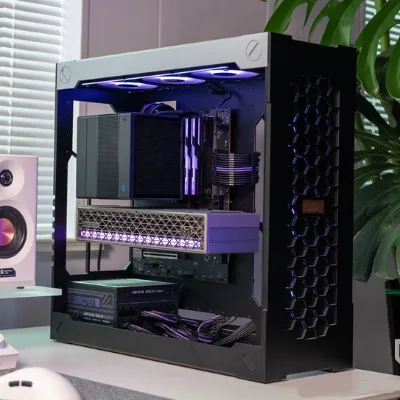 Gaming Desktop Core I5 14600KF I7 14700KF CPU RTX4070 RTX4080 DDR5 RGB Full Aluminum Case Desktop Computer PC