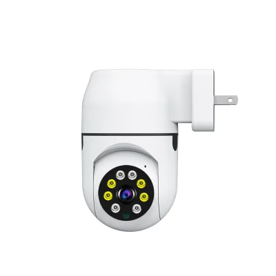 Socket Type Bulb Hidden Camera Dual Light Source Humanoid Tracking Dual Light Alert