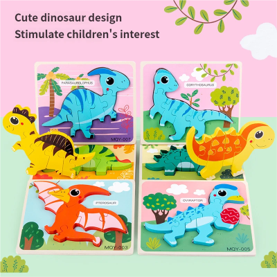 Toddler Puzzles, Wooden Puzzles for Toddlers, Dinosaur Puzzle , Puzzles for Kids, Toddler Boy Toys, Educational Learning Toys