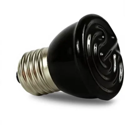 Pet Heating Lamp Infrared Ceramic Emitter Heat No Light Emitting Bulb for Reptile Snakes Turtles