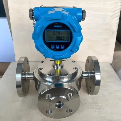 Jingjie SS Micro Gear Flow Meter Insulation Jacket Type PD High Viscosity Heavy Oil & Water Chemical Liquids DN15 OEM