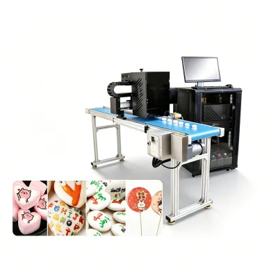 Industrial-grade Digital Food Printer for Color logo Printing with Edible Ink