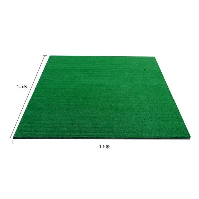 Residential Practice Grass Golf Mat with Rubber Tee Holder Premium Turf Golf Driving Range Practice Mat