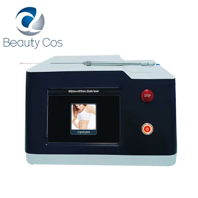 2025 Top Sale Portable Desktop Endolaser Machine 1470nm 980nm Lipolysis Fiber Optic Face Lifting for Beauty & Weight Loss
