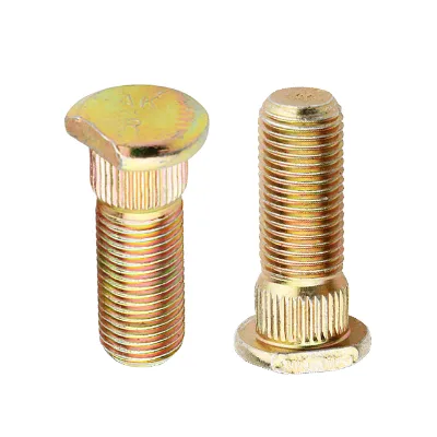 High Quality ISO/TS-16949 Certified New Customizable Steel Car Wheel Hub Bolts Nut Silver Zinc Plated 12.9 Grade 1/2-20x52/57mm