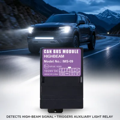 Automotive CAN Bus Module for Vauxhall Astra Corsa Mokka High Beam Auxiliary Driving Lights