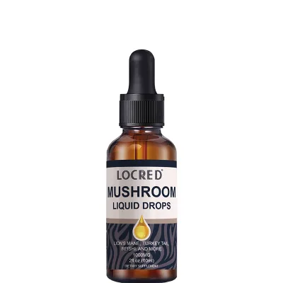 Guangzhou Supplier Mushroom Liquid Drops with Lion's Mane for Adults to to Support Regular Brain Function & Support Immunity
