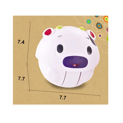 Hot Sale Minbaby Toy Tumbler Cow with Music Use 3*AG13 Include