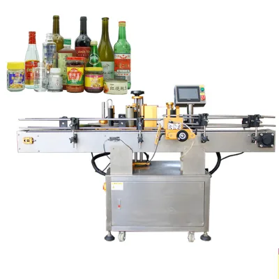 Hot Sale Round Bottles Labeling Machine with Date Printing Machine/label Sticking Machine for Bottle for Cylinder Objects