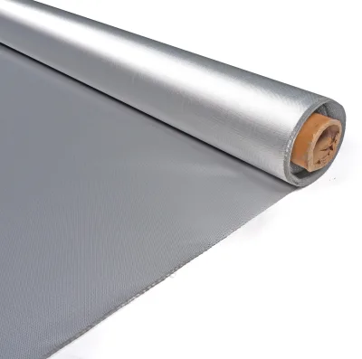 Hot Selling 1000g Silicone Rubber Coated Fiberglass Fabric Cloth Pipeline Insulation High Flexibility Custom Colors Welding