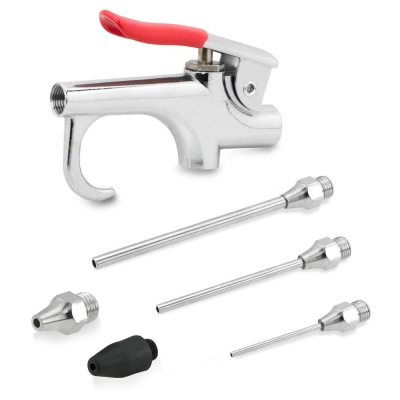 AIRGREEN air Blow Gun Set air duster Mini Spray Gun with Soft Rubber Tip