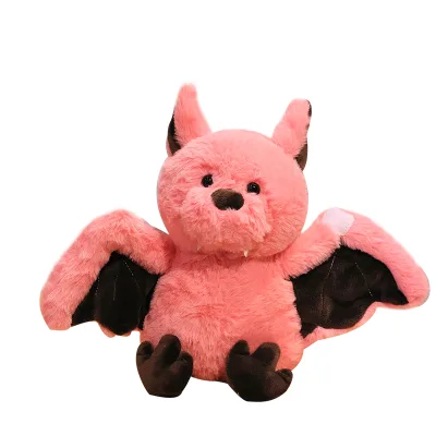 Custom Cute Bat Plushie Soft pink Plush Bat Hugging Pillows Cute Wholesale Bat Plushfor Gifts Customization
