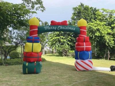 Hot Sale Customized Advertising Inflatable Christmas Balloon House Decoration with Oxford Cloth for Party