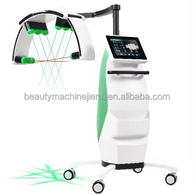 Professional Standing  Green Cold Laser Body Slimming Machine with Skin Tightening and Pain Relief