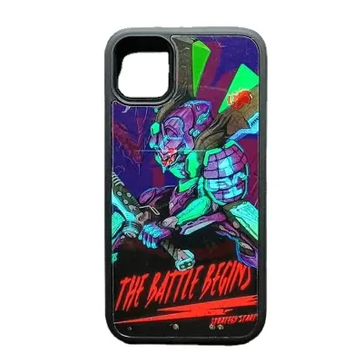 New Flashing Customize Phone Case Glowing LED Luminous Mobile Phone Case Sound Active Voice Control LED Flashing Phone Case
