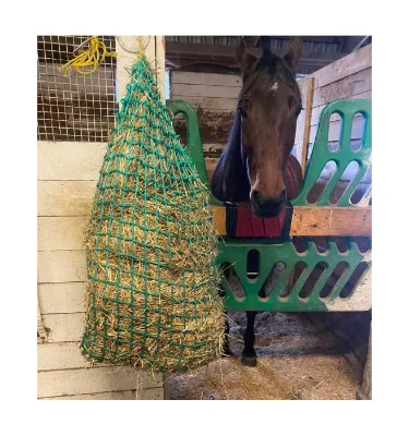 Custom Storage Slow Feed hay Net/equine Hanging Horse hay Nets Feeder Bag/round Slow hay Bale Feeder Net