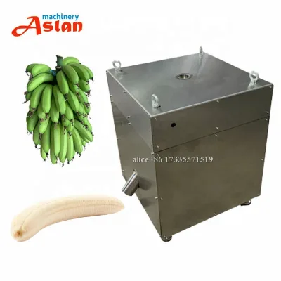 Semi Automatic Raw Bananas Peeling Machine/green Plantain Hustle Free Peeling Peeler