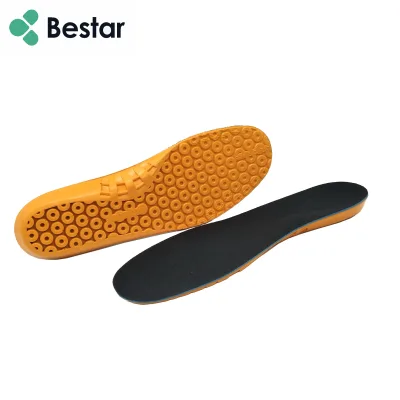 Healthy-designed Massaging Therapy Insole for Working Shoes PU Shoe Padded Insoles