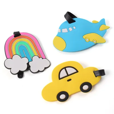 Customized Shape logo Luggage Tag Find My Eco Friendly Hotel Luggage Tag Privacy Durable for Cruise Ship