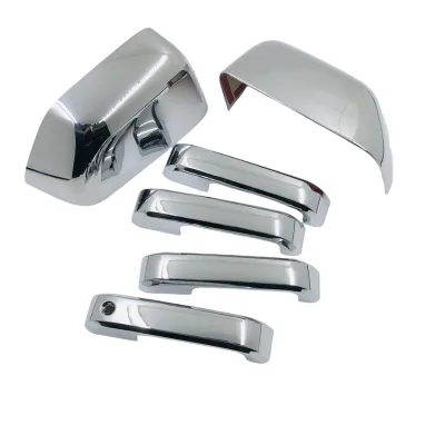 Door Handle Cover/chrome Side Mirror Cover for FORD 2017-2021 F250