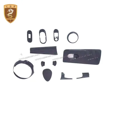 CSS Carbon Fiber Interior Trims Car Centre Console Center Steering for Mini F56
