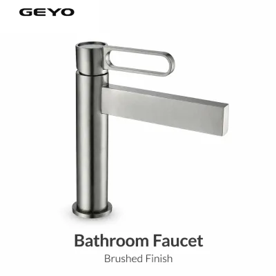 Modern Single Hole 304 Stainless Steel Touch Sensor Deck Mounted Hot/Cold Water Faucet