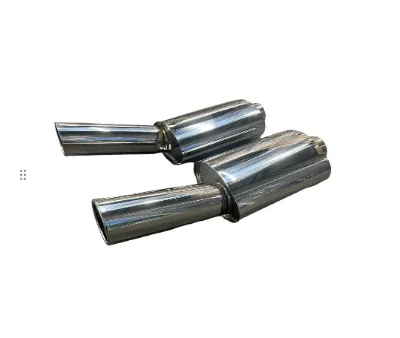 CARLET DESIGN Blastpipe Muffler VIP Tip Bozo Boso Left & Right Dual 3" Inch L R