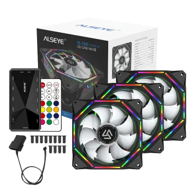 ALSEYE 3 Fans Pc Cooler High Performance Cooler for Pc 120mm Cooling Cpu Cooler
