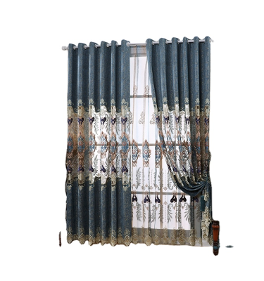 Hafei Super September Quick Shipping Luxury Drapes Curtains Elegant Valance Curtain