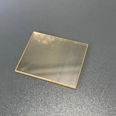 OEM Custom Large Size Multispectral CVD Zinc Sulfide (ZnS) Window for Optical Equipment