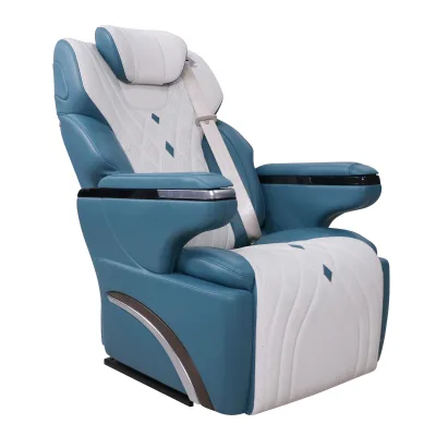 New Alphard Navara D22 Luxury Leather Captain Chair Diamond Quilted Recliner Van Truck Auto Replacement