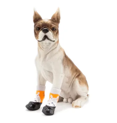 Joysing New Disposable Breathable Latex Dog Boots Pet Shoes Waterproof Non-Slip Soft for Dogs Outdoor Walking